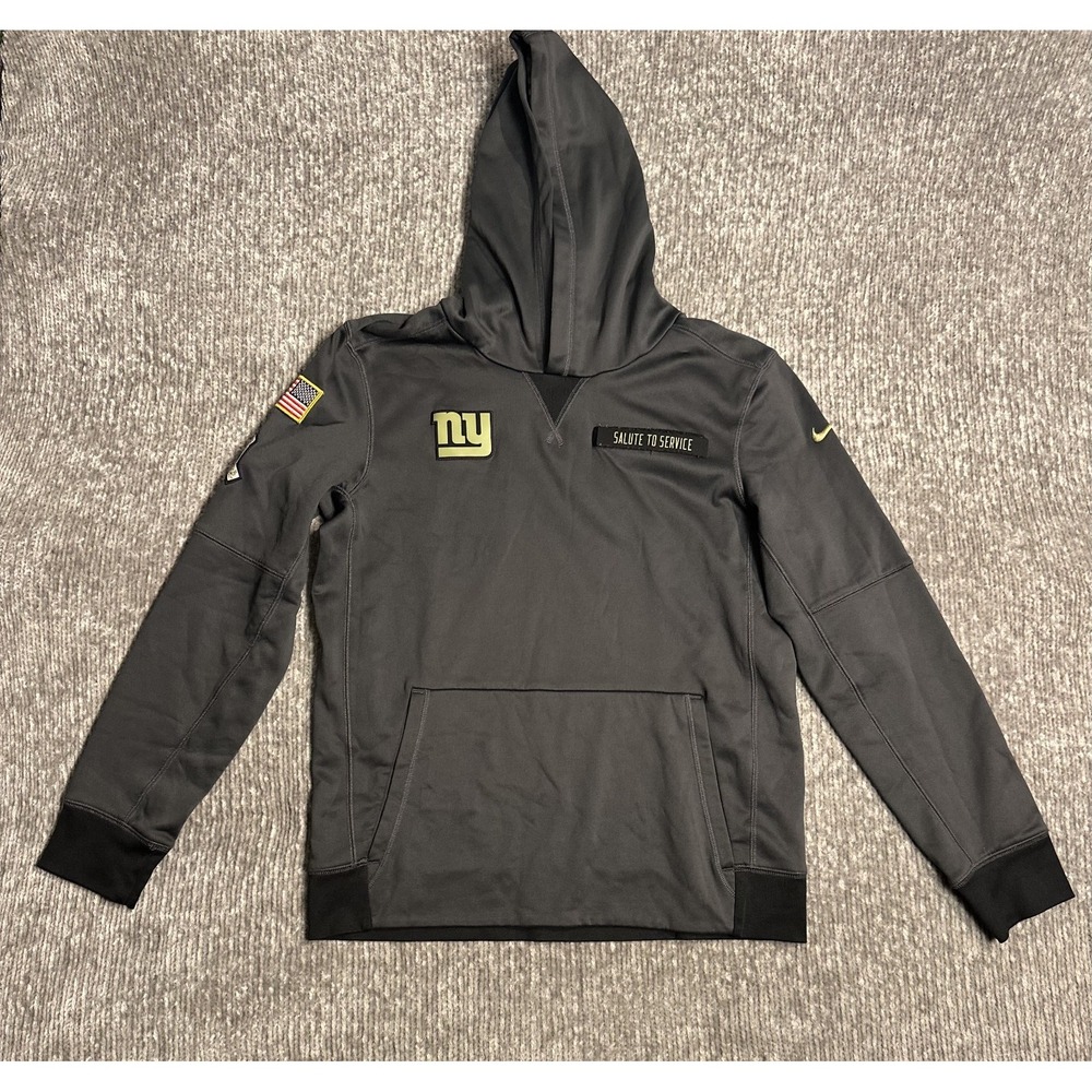 Nike Salute To Service Hoodie New York Giants Youth XL Gray Camo NFL